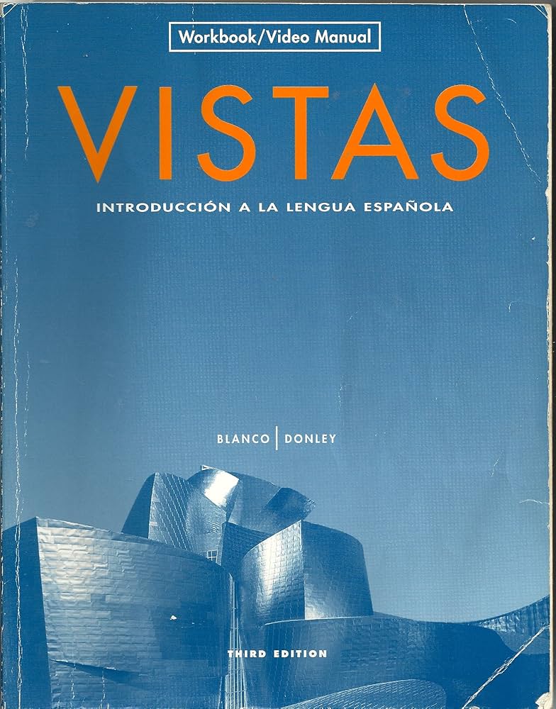 Amazon.com: Vistas: Introduccion a La Lengua Espanola