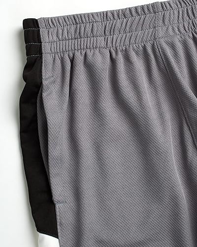 Miniatura 2 de New Balance Boys' Active Shorts - 4 Pack Performance Mesh Gym Shorts for Boys - Kids Athletic Shorts with Pockets (8-20)