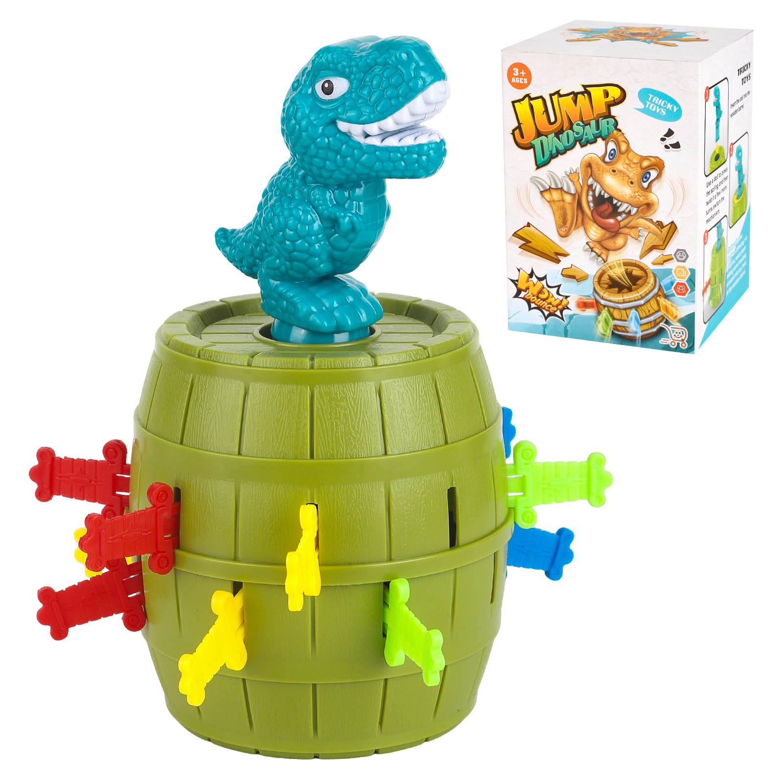 Amazon.com: ZOPMTIYO Pop-Up Dinosaur Pirate Board Game for Kids