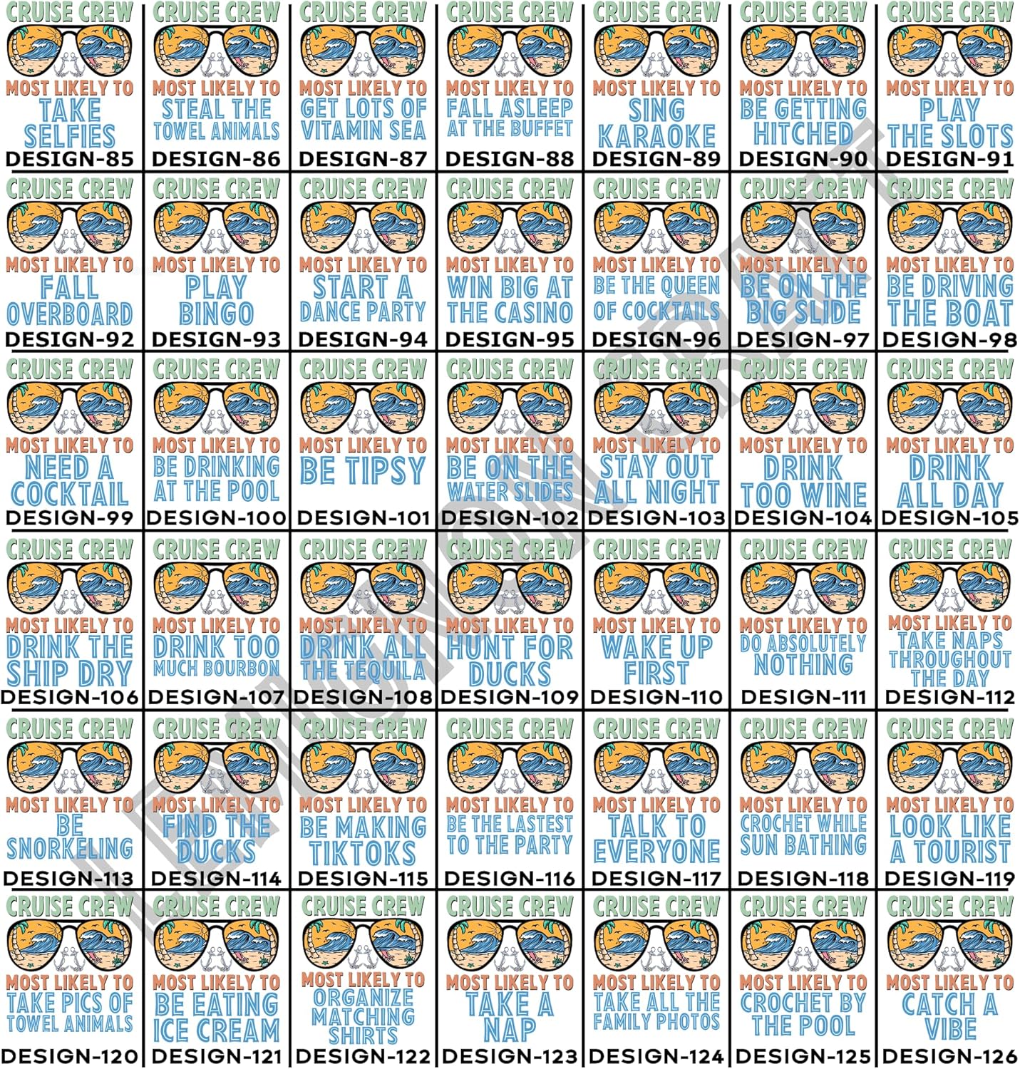 168 Quotes Most Likely to Cruise Shirt, Matching Family Cruise 2025 T-Shirt, Tee for Cruise Party, Family Vacation Outfit, Cruise Birthday Gift, First Cruise Gifts, Family Holiday Shirt Black - Image 6