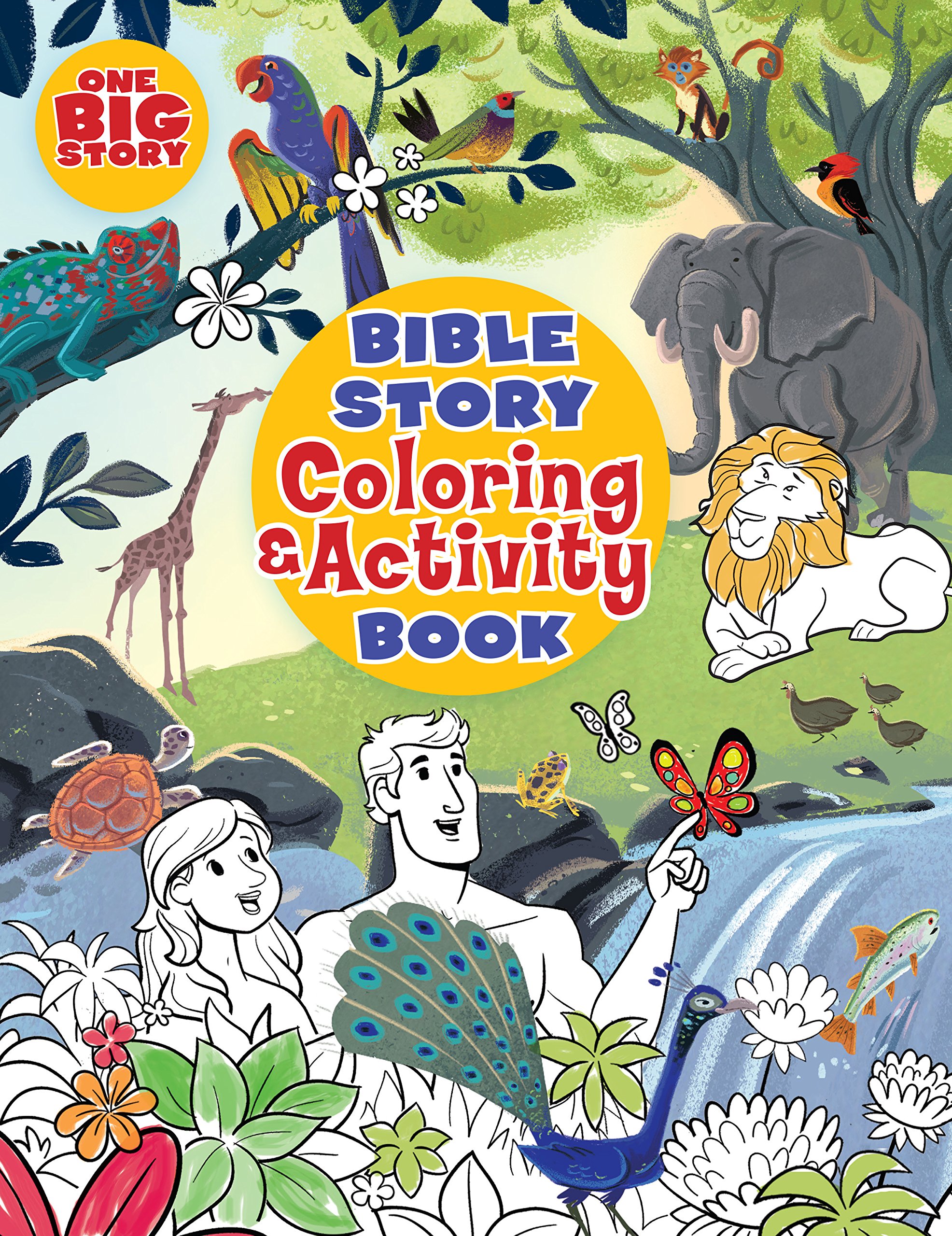 Bible Story Coloring and Activity Book (One Big Story)