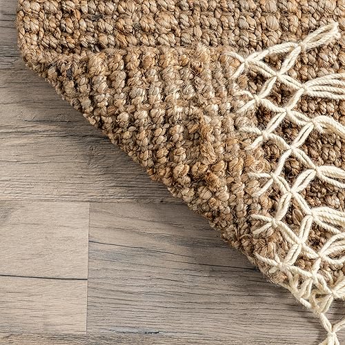 Miniatura 7 de NuLOOM Raleigh Alfombra de lana tejida a mano