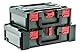 metabo Basis-Set - 2 x LiHDX 8.0 Ah Akkus, Schnellladegerät ASC 290, metaBOX 145 - Leistungsstark, langlebig, 18 V Akku-Technologie - ideal für Profis