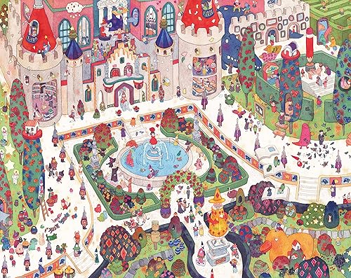 Pintoo JIOMO - Rompecabezas de 2000 piezas para adultos, torre de marfil, hermoso rompecabezas de plástico para decoración del hogar, cero polvo,