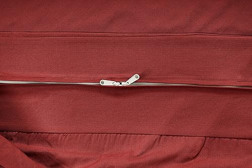 Miniatura 5 de LANE LINEN Fundas de futón tamaño matrimonial, fundas de futón 100 % algodón, funda de colchón de futón para sofá cama futón, funda plegable sin