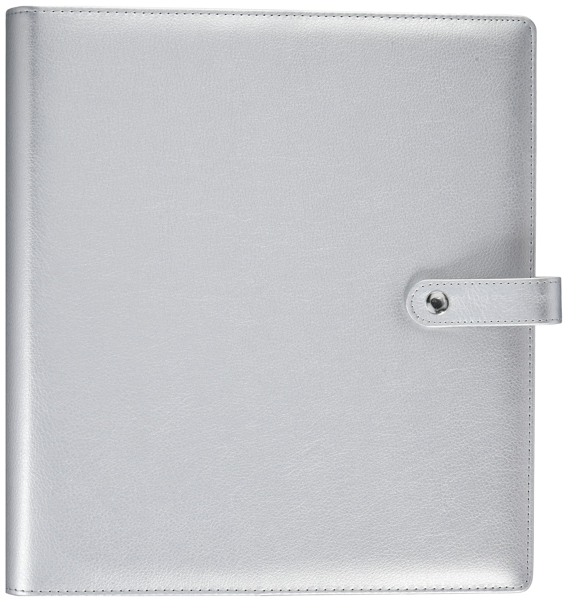 me & my BIG ideasCODL-06 Create 365 The Happy Planner Big Deluxe Cover, Silver