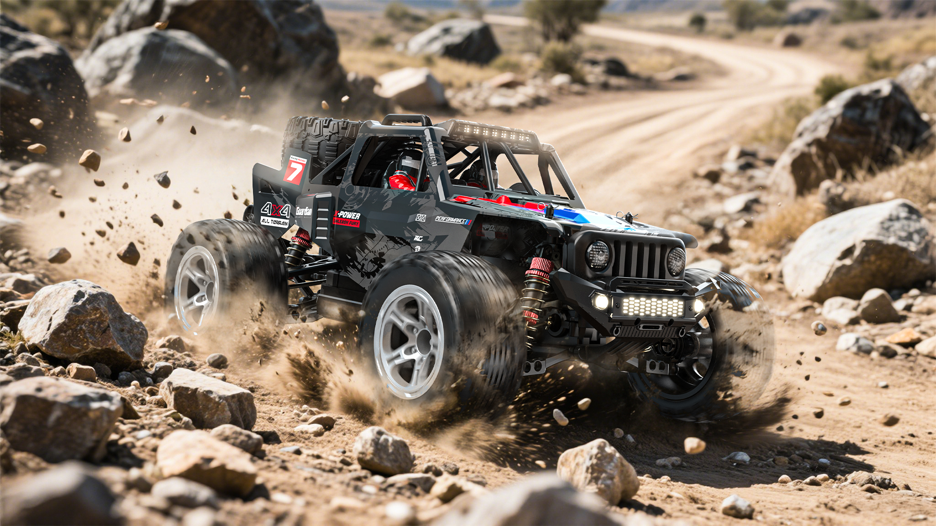 【1/10巨大】DEERC 207E 4WD ブラシレスRCカー 1/10巨大】DEERC 207E 4WD ブラシレスRCカー DEERC 207E 1/10