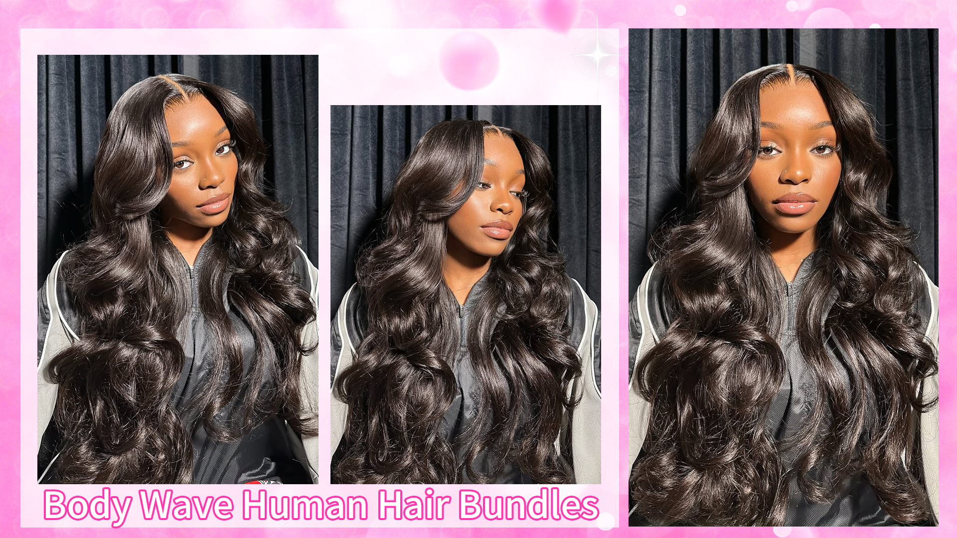 3 Bundle Deal Premium Virgin Body Wave Hair 24”24”24” Premium Virgin Body Wave 3 Bundles With Closure – Pure Hair  main image 4