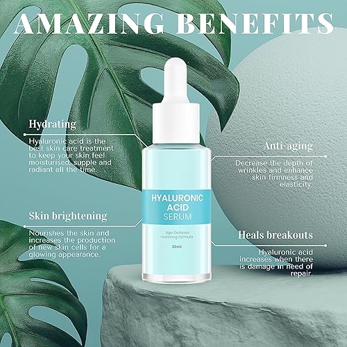 Miniatura 7 de Suero de ácido hialurónico, revitaliza e hidrata para un brillo radiante y una humedad profunda, suave para una apariencia juvenil, logra un aspecto