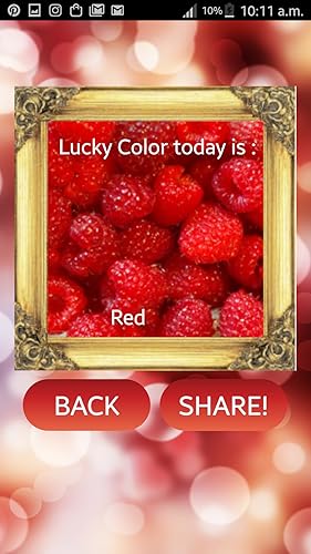 Lucky Number and Color