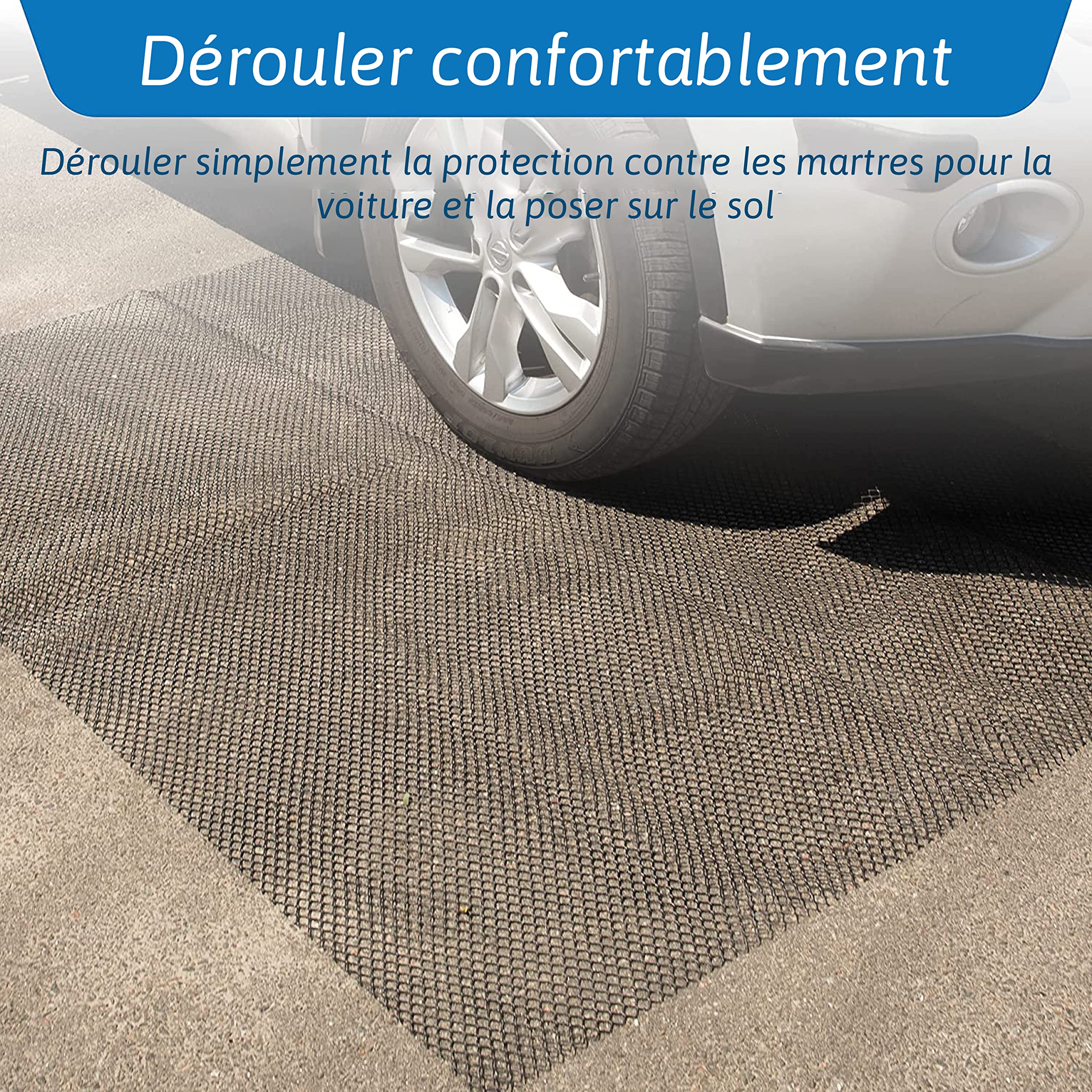 Tapis de nouilles en microfibre pelucheux – Ana Wiz