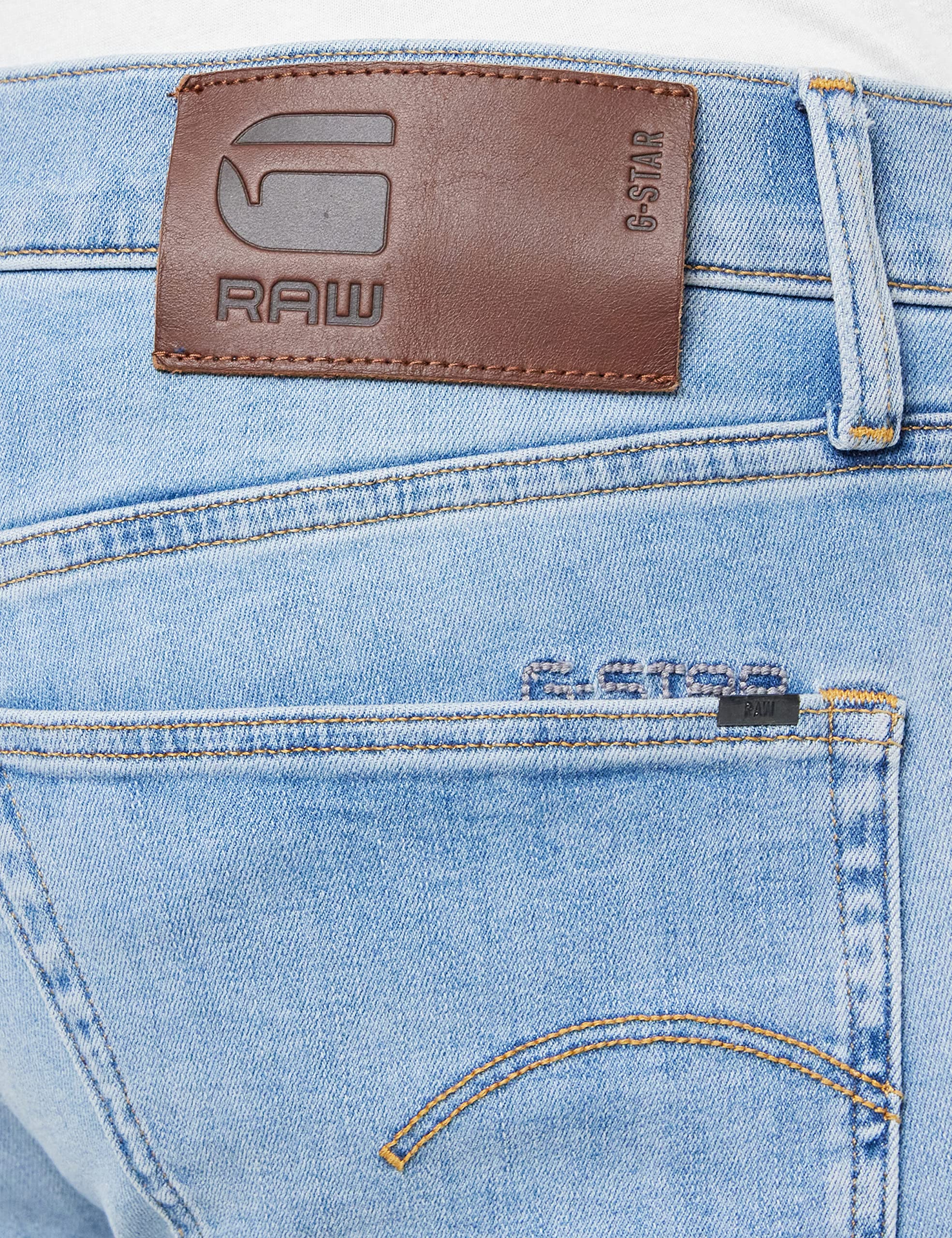 G-STAR 3301 Slim Jeans, Jeans Uomo, Blu (Lt Indigo Aged 51001-8968-8436), 29W / 32L