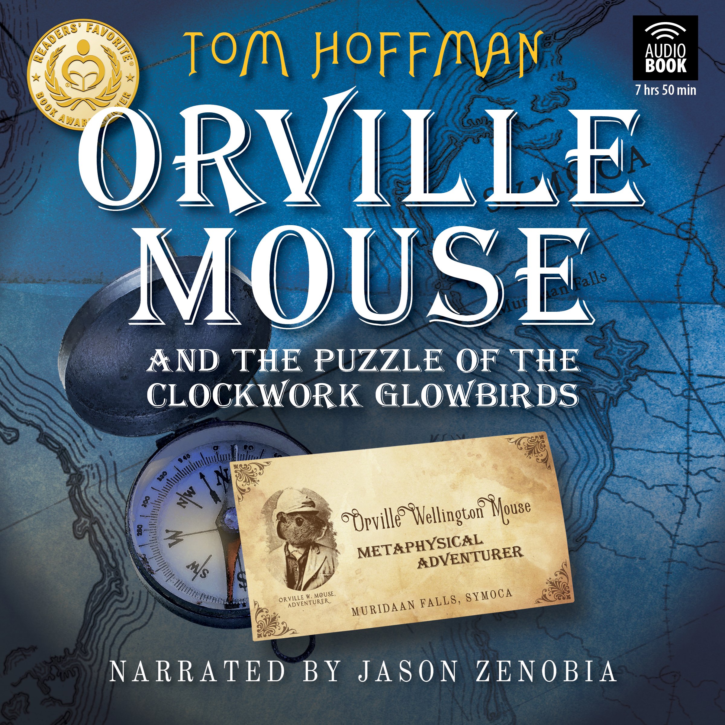 Cover art for Orville Mouse and the Puzzle of the Clockwork Glowbirds