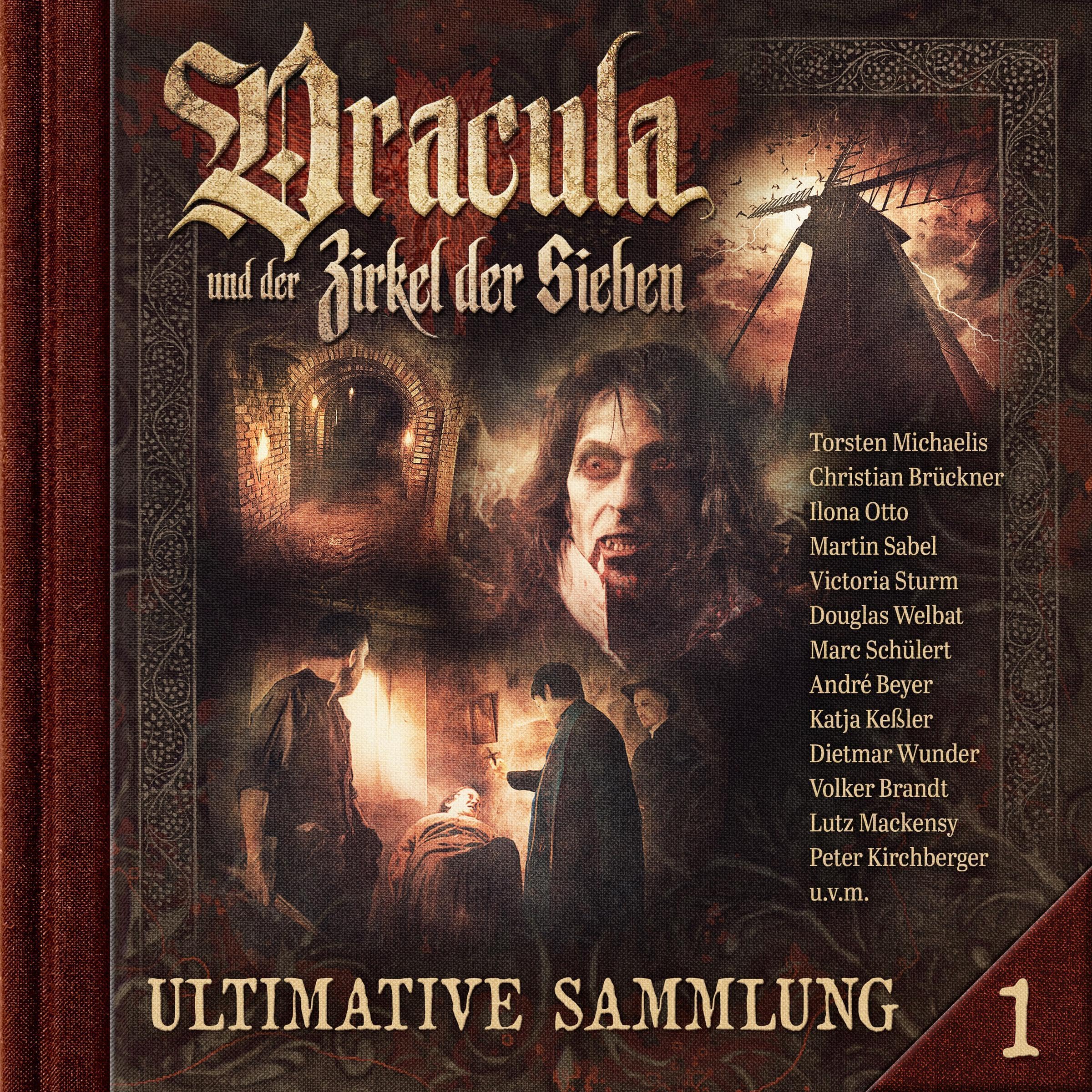 Cover art for Dracula und der Zirkel der Sieben