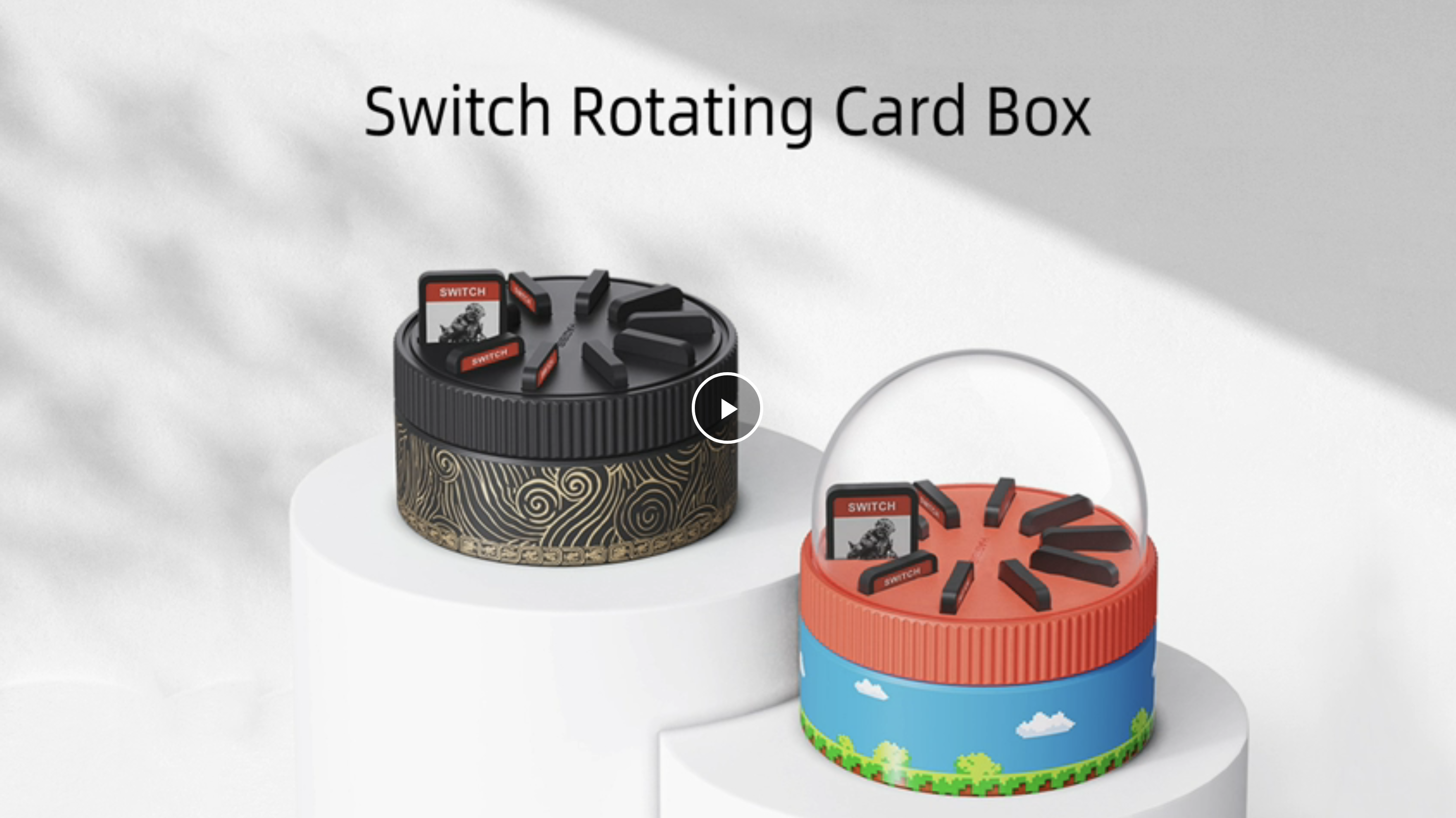 Boîte De Rangement Pour Jeux PS Vita Et Cartes Mémoire - Noire - Neuf