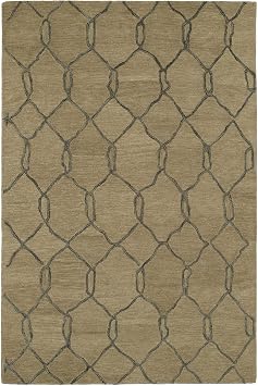Kaleen Rugs Casablanca Rug, Lt. Brown, 4 x 6, CAS02-82-46