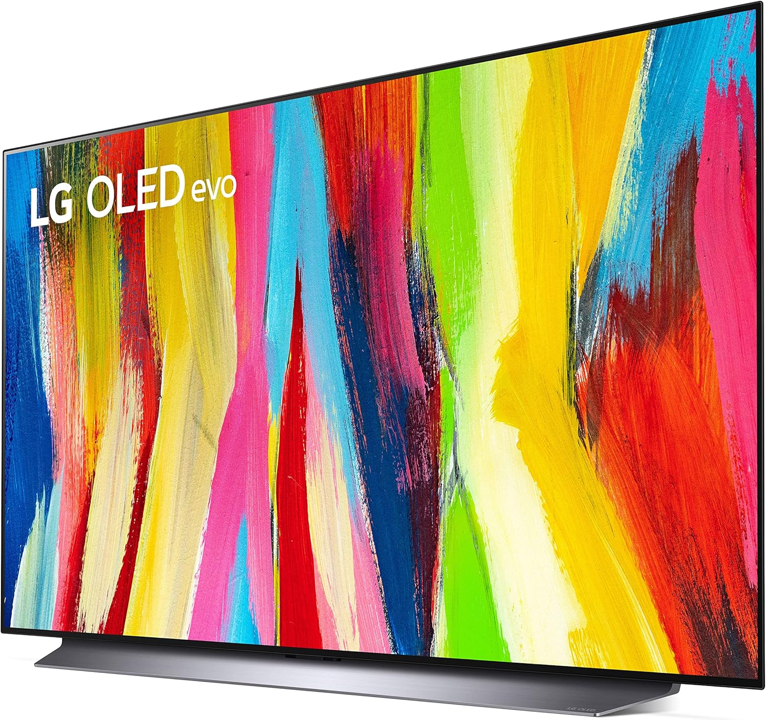 LG OLED Evo C2 Series 55” Alexa Built-in 4k Smart TV (3840 x 2160), 120Hz Refresh Rate, AI-Powered 4K with an Additional 1 Year Coverage by Epic Protect (2022) 55 2 Year