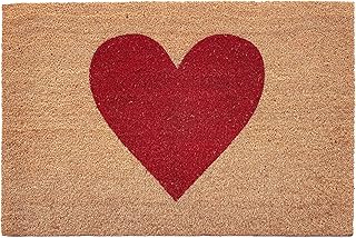 Calloway Mills AZ106602436 Heart Doormat (Red, 24
