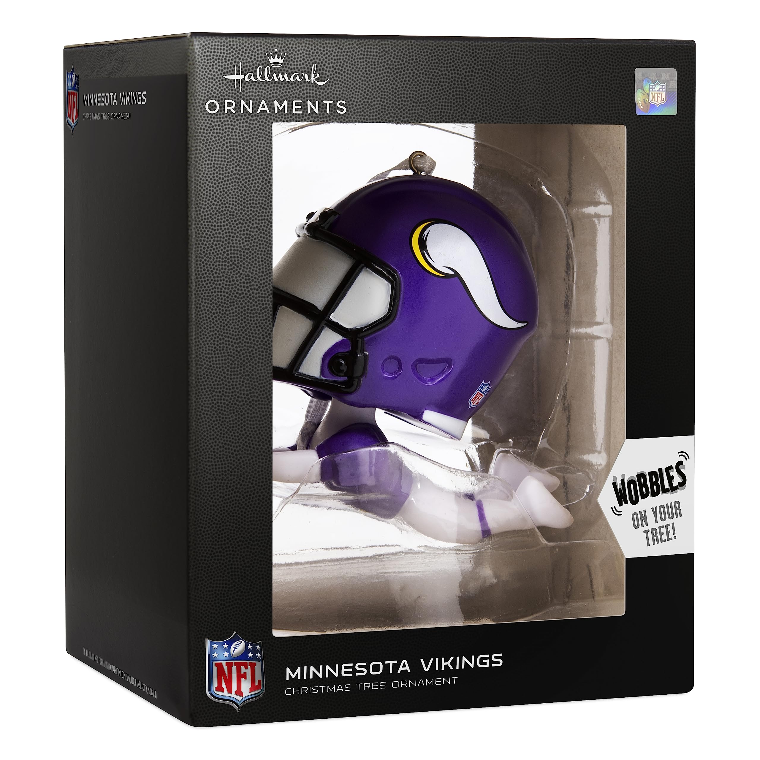 Hallmark NFL Minnesota Vikings Bouncing Buddy Weihnachtsdekoration