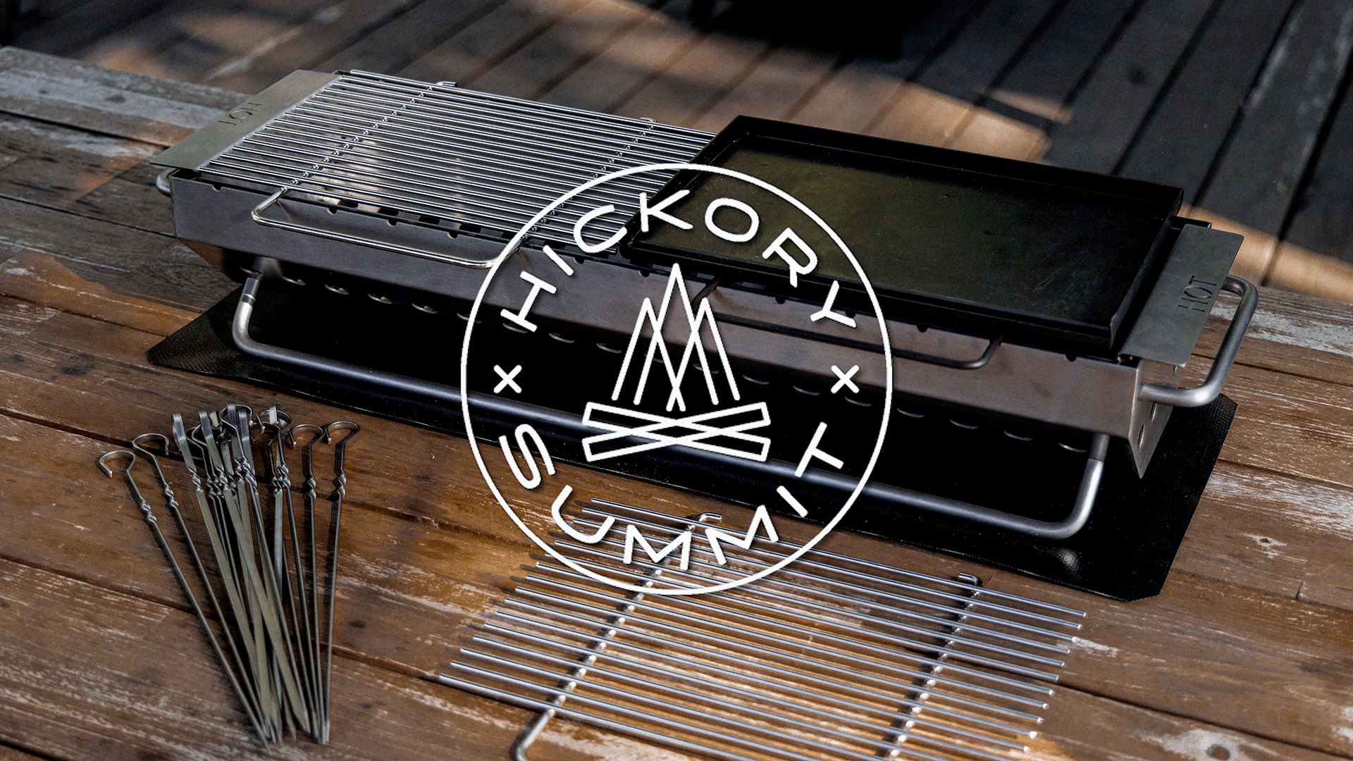 Amazon.com: Hickory Summit Hibachi Grill Outdoor - Yakitori Grill