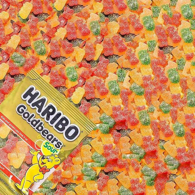 GUMMI BEARS GOLDBEARS BULK 4 LB BAG Sour Gummy Bears