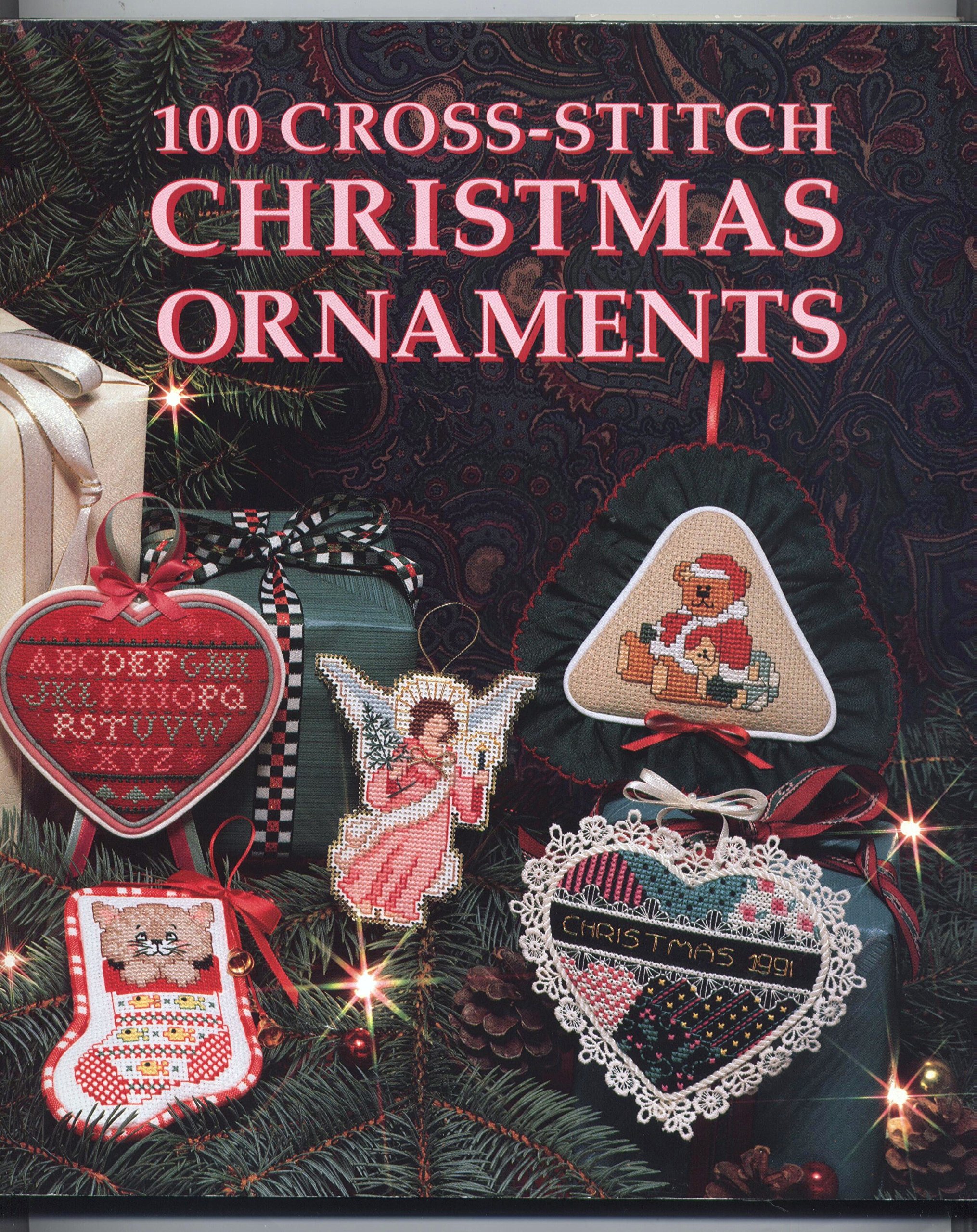 Buy 100 Cross Stitch Christmas Ornaments — BookShops.in