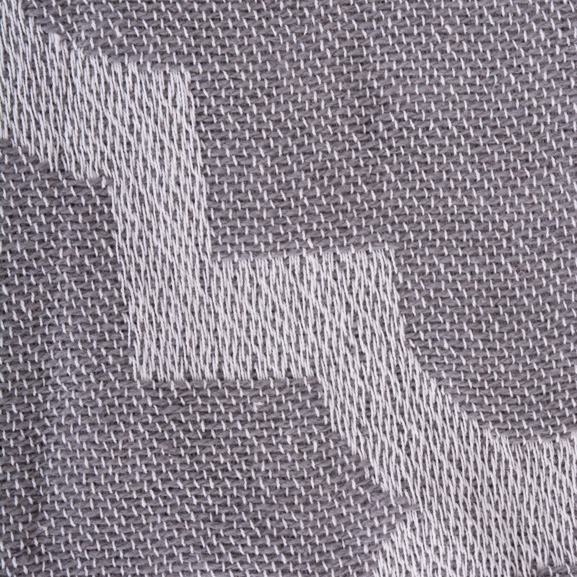 Manta moderna de algodón marroquí con flecos para sofá, silla, habitación de invitados, picnic, campamento, playa y uso diario, 50 x 60 pulgadas, color gris 4
