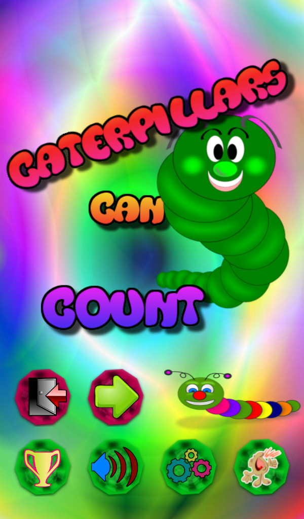 Caterpillars Can Count - App on Amazon Appstore
