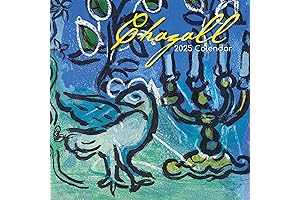 2025 Chagall Wall Decor and Minimalist Monthly Wall Art