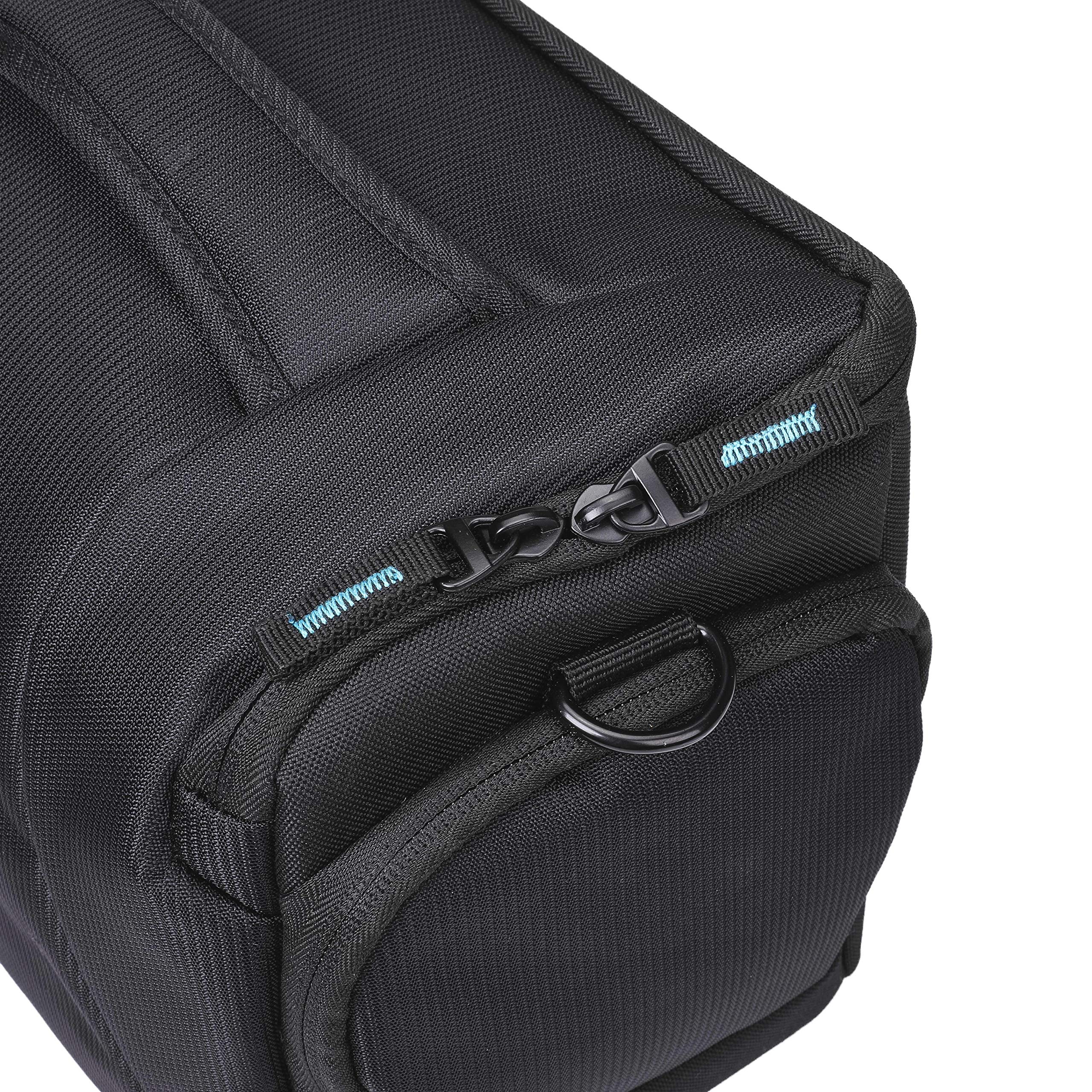 Bodyguard Easy SLR XL Sac pour Appareil Photo Reflex numérique avec 3 objectifs Noir Taille L pour Canon EOS 70D 77D 80D 200D 1300D 2000D 4000 D700D 750D 760D 77D 800D 800D