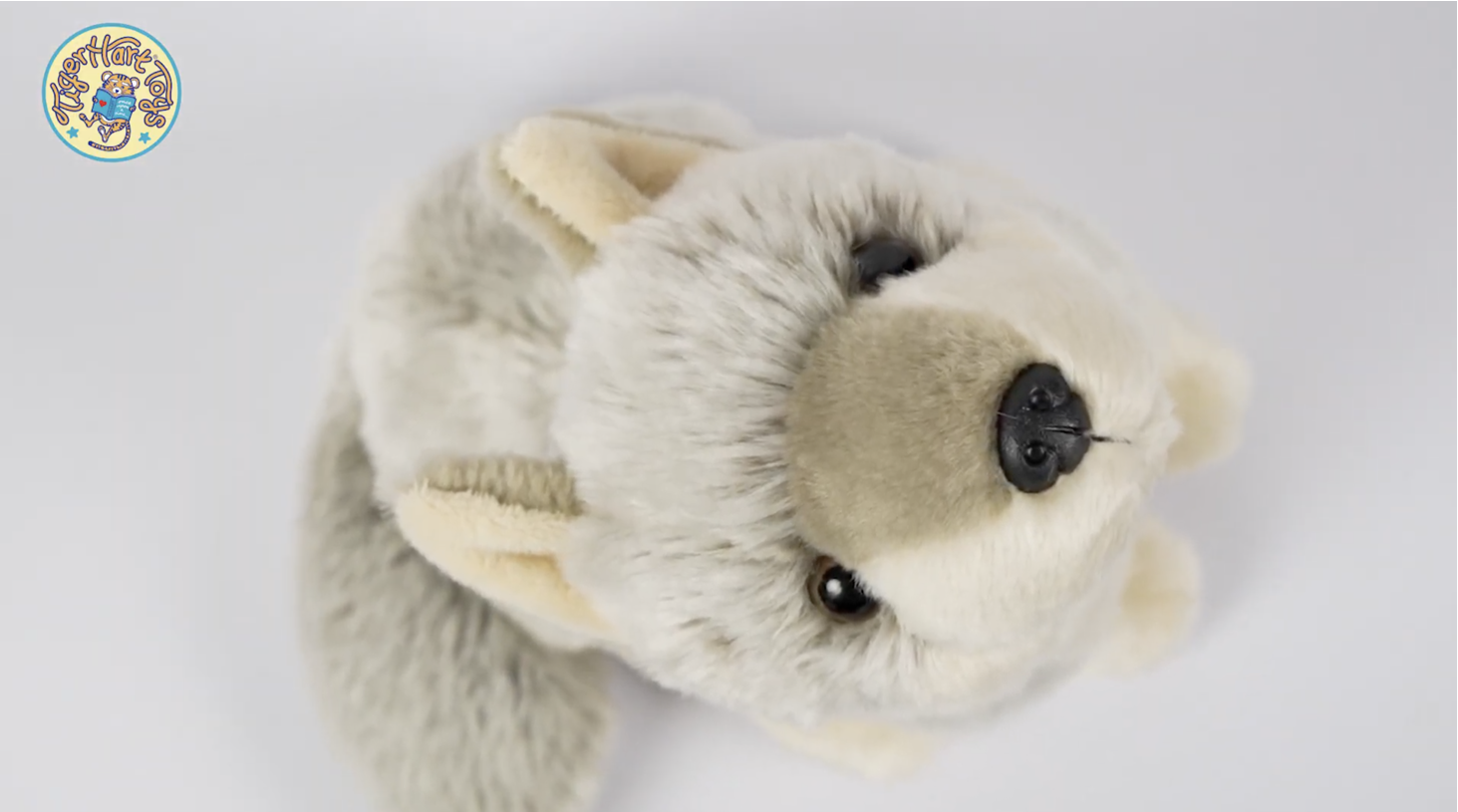 Amazon.com: TigerHart Wolcott The Wolf - 11 Inch Stuffed Animal