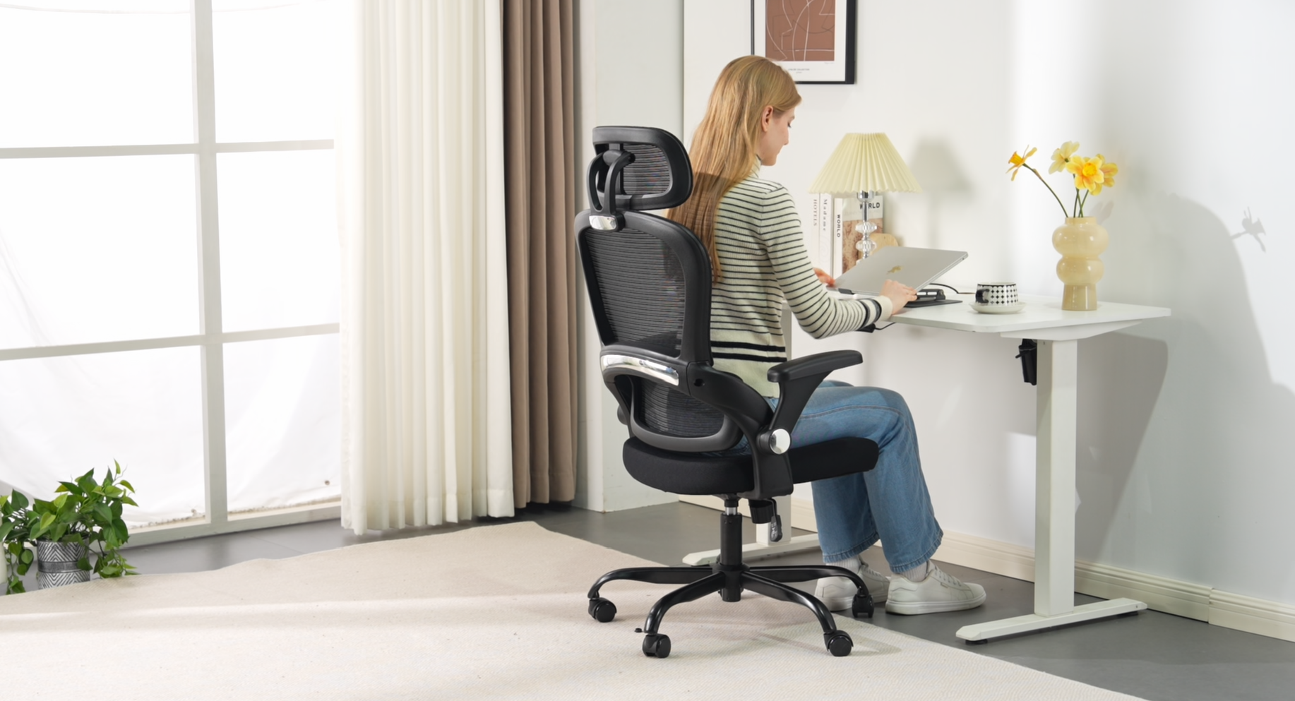 Amazon.co.jp: TRALT オフィスチェア - 椅子 デスクチェア イス Office
