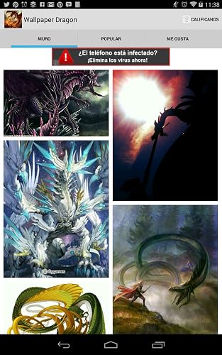 Wallpaper Dragon – vue 2