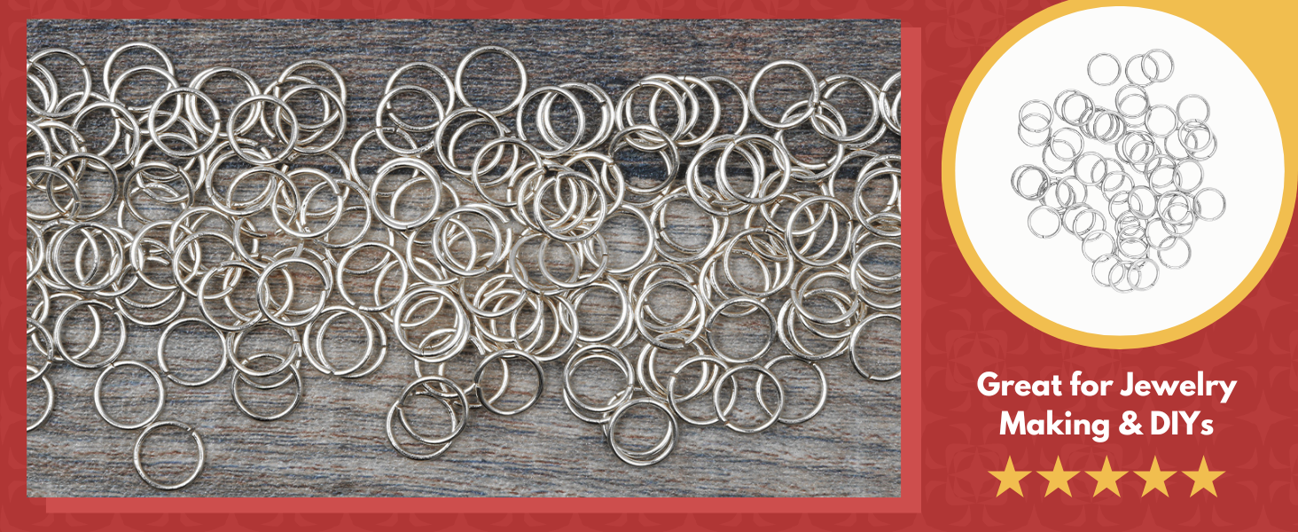 600 Anillos De Unión Dobles De Acero Inoxidable - Chapados En Oro, 5 Mm, Para Fabricación De Joyas Y Manualidades DIY