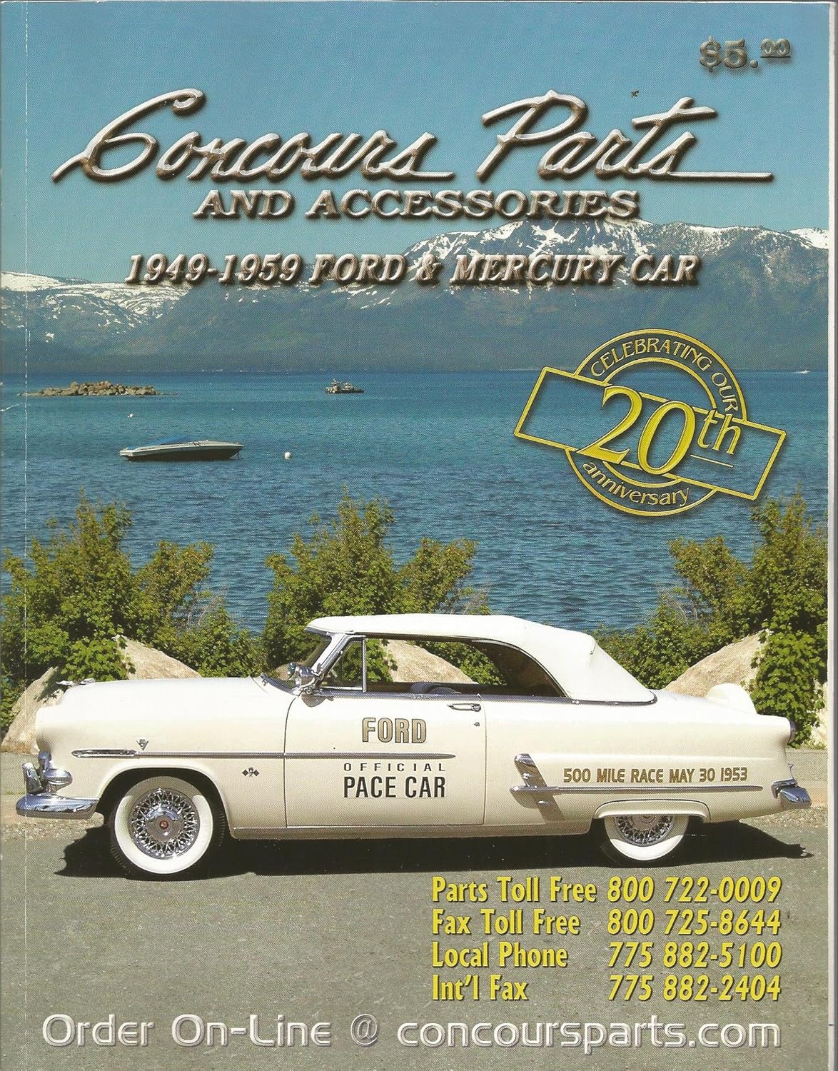 Concours Parts and Accessories 1949 1959 Ford & Mercury Various