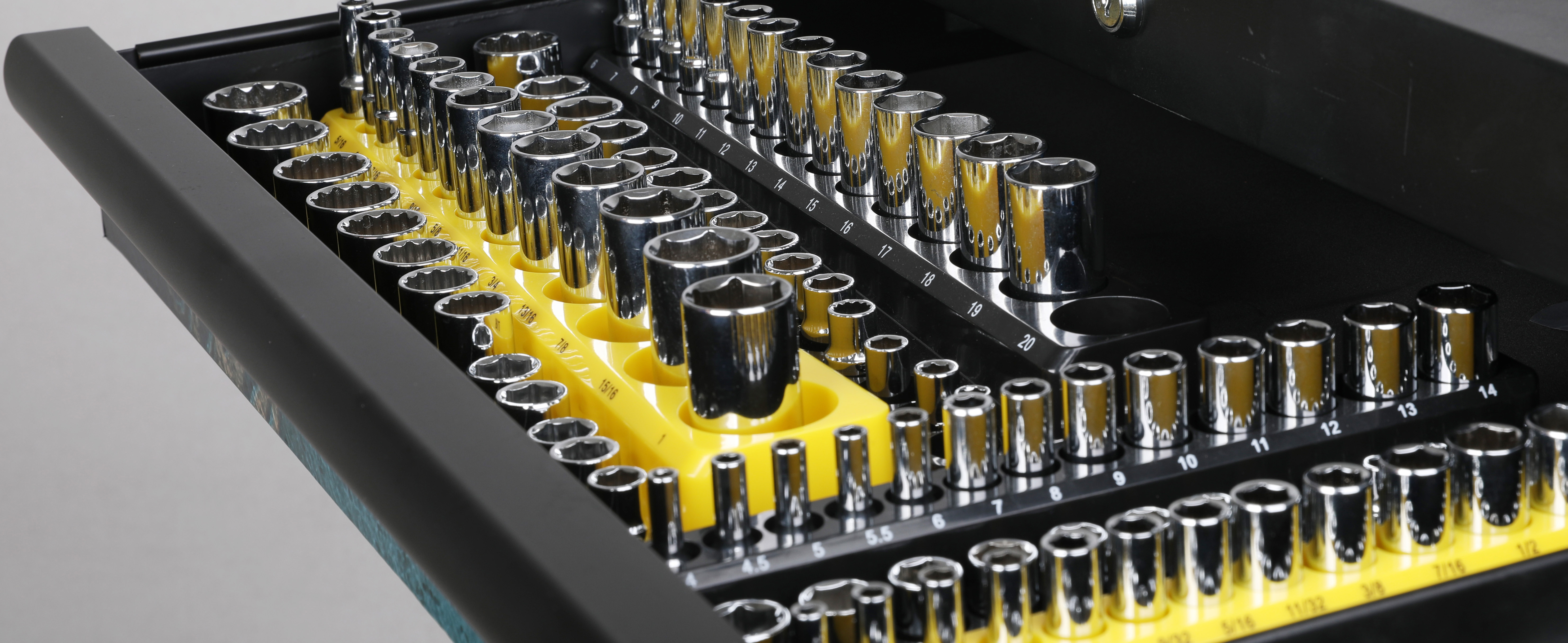 トマリ　トリガー HURRICANE Magnetic Socket Organizer Set, 6 Piece Socket