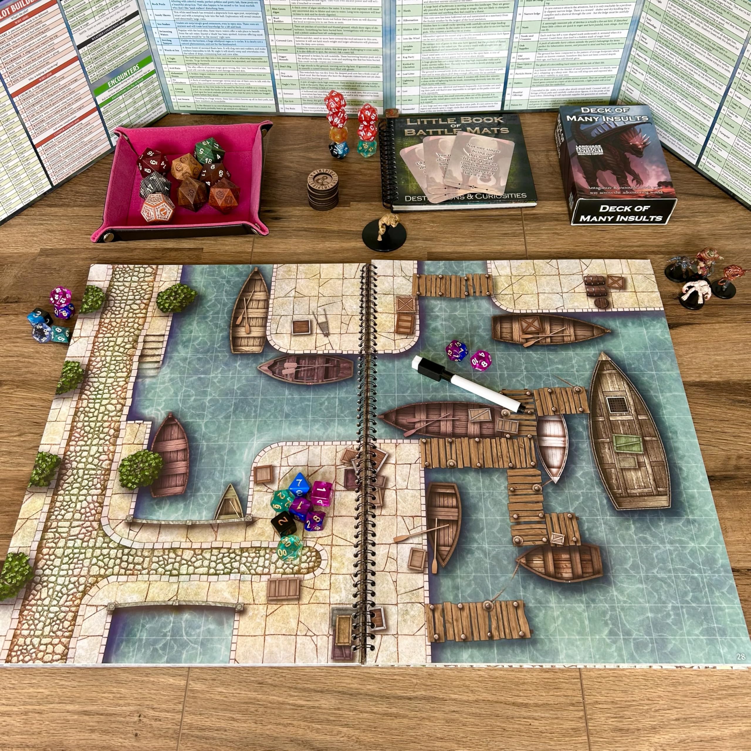 Loke Battle Mats Giant Book of Streets Sewers & Cemeteries
