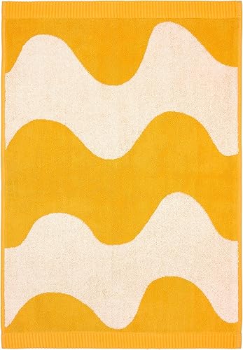 Miniatura 1 de MARIMEKKO - Toalla de mano de algodón Lokki (amarillo)
