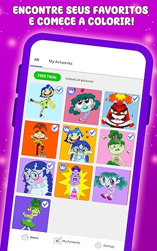 Emoções em cores: Livro de colorir mundo interior