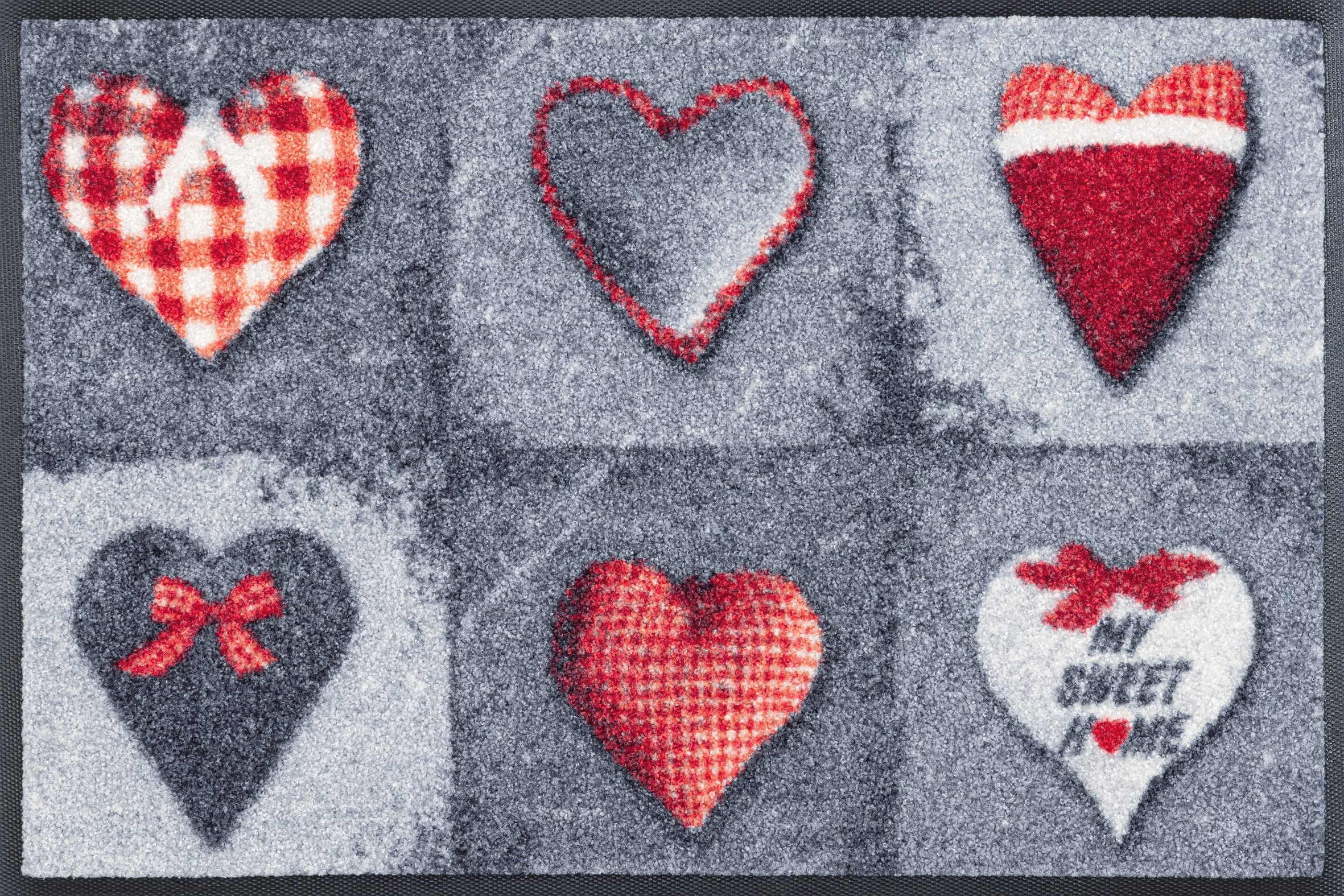 Tappeto Wash+Dry My Sweet Home Grey – 40x60 Cm, Lavabile In Lavatrice, Adatto Interni/Esterni, Antiscivolo - 3