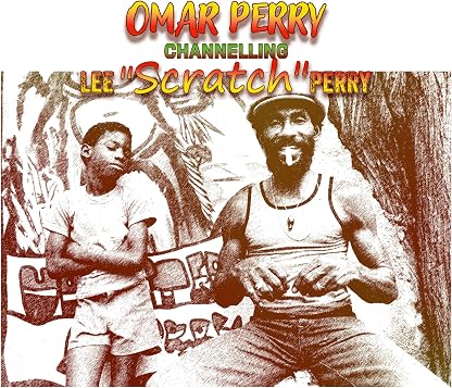 Channelling Lee Scratch Perry por Omar Perry, capa do álbum