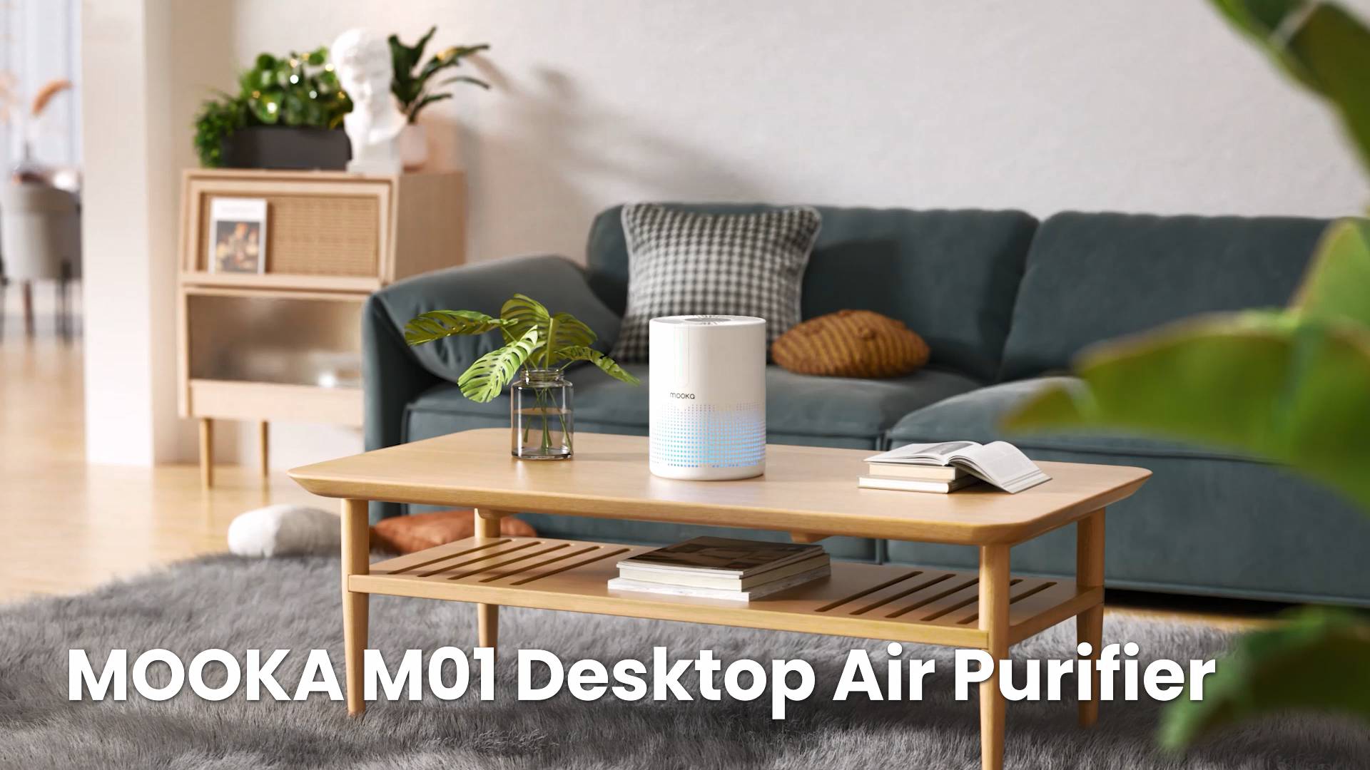 Amazon.com: Air Purifiers for Bedroom Home 430 Sq.Ft, MOOKA H13