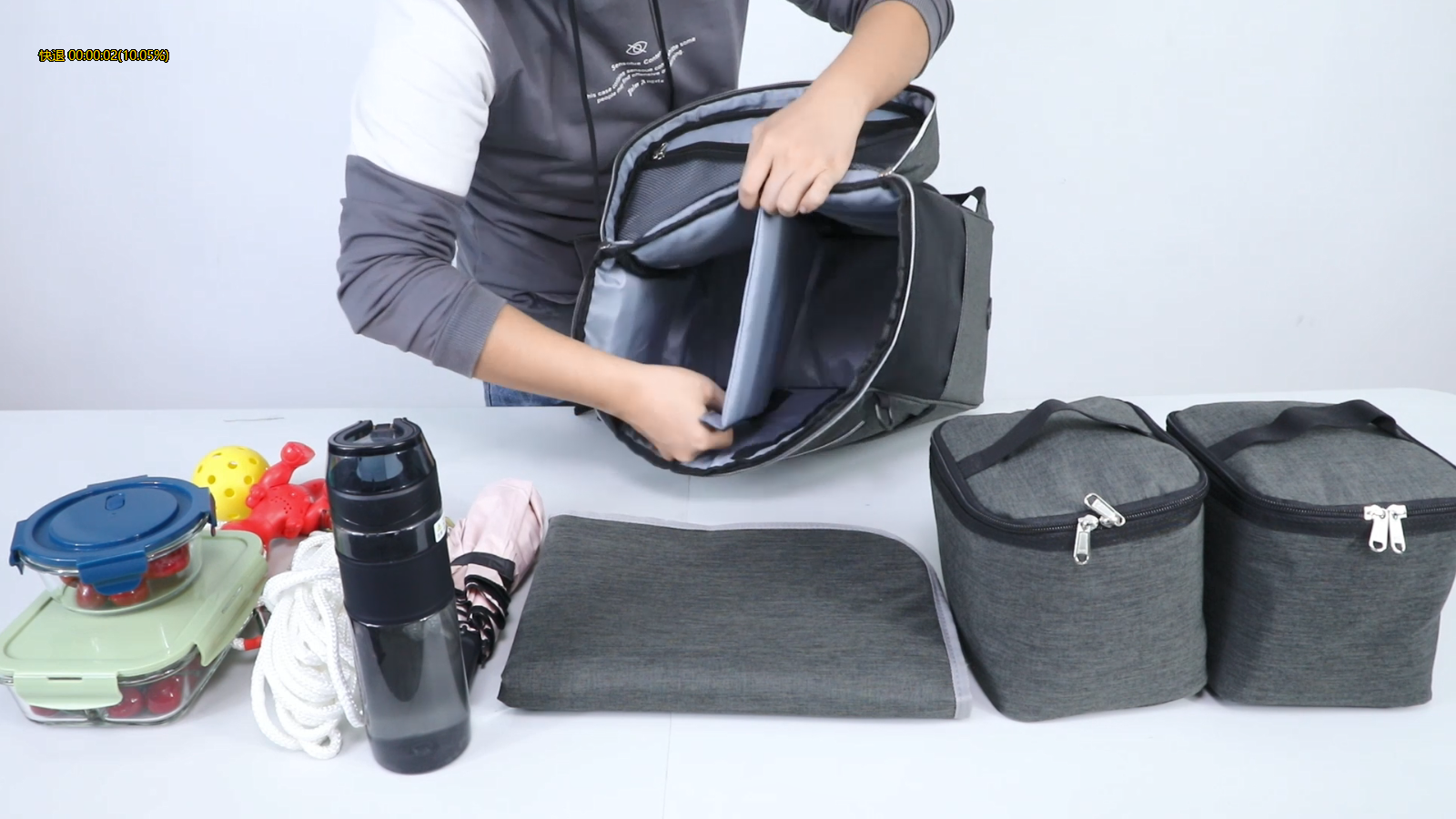 Dog Travel Bag for Supplies Sucipi 7 PC Set Dog Travel Backpack Airline Approved Tote Organizer with Pet First Aid Pouch… - Image 7