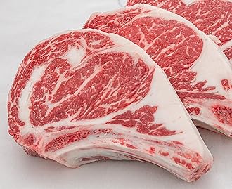 Rib-Eye Steak, "DRY AGED"| Bone-In, USDA Black Angus| 16 OZ. | 6 EACH | 6 lbs | Rib-Eye Center-cut Steak | All Fresh Seafood