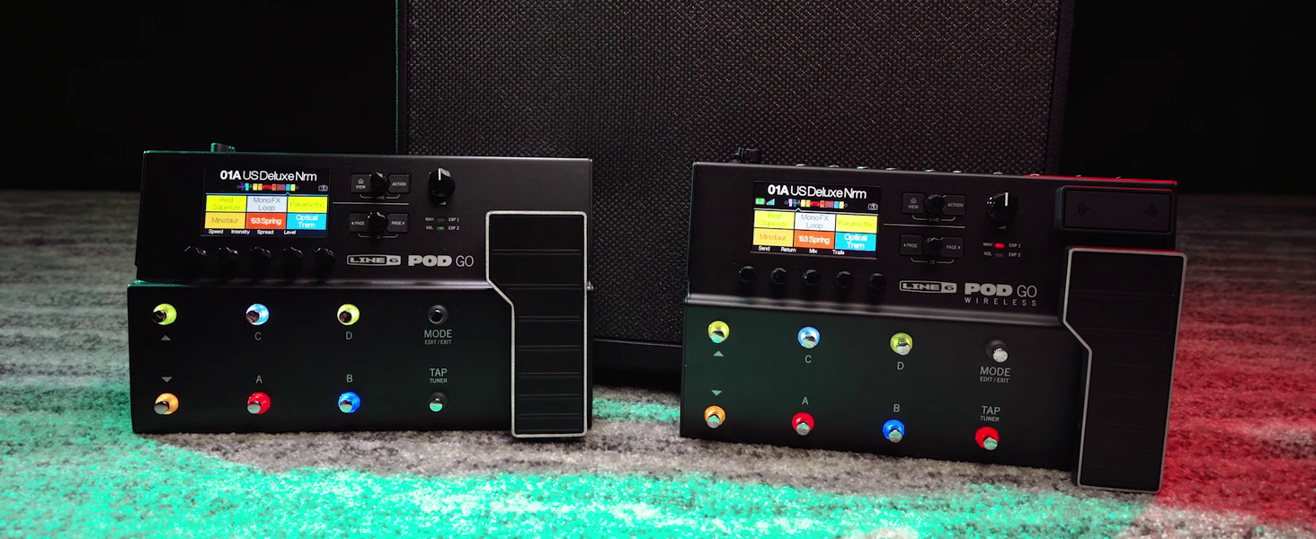 Amazon.com: Line 6 POD Go Wireless, black : Musical Instruments