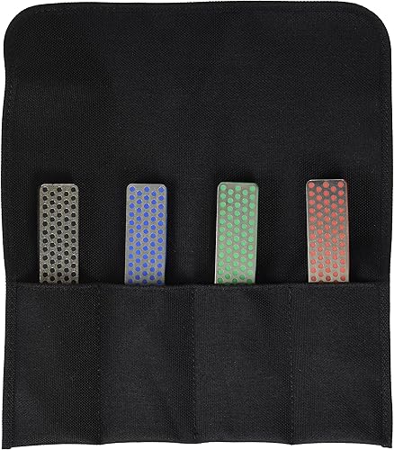 Diamond Machining Technology (DMT) W4K - Juego de afilador de cuchillos de diamante mini, 4 unidades