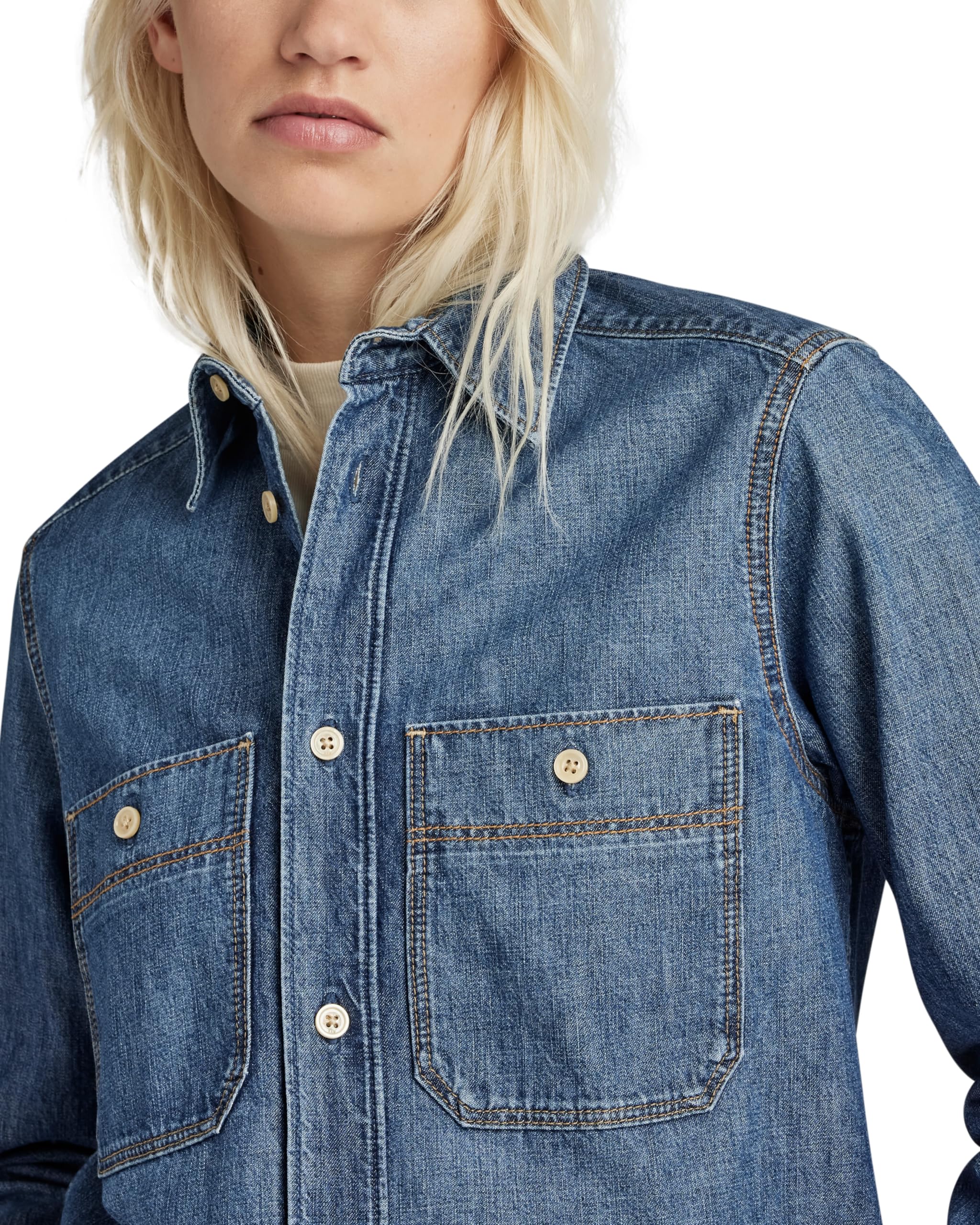 G-Star Damen Regular Denim Hemd Shirts