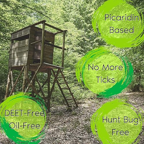 Miniatura 5 de Zone Realtree - Toallitas repelentes de insectos con picaridina para cazadores 80 toallitas con infusión de picaridina perfectas para manos, cara,