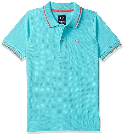 Allen Solly Junior Boys Plain Regular Fit T-Shirt