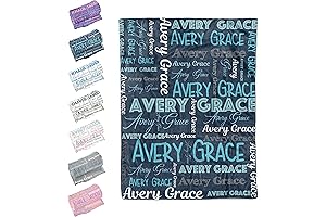 Customizable Name Blankets for Kids: Personalized Comfort for Little Ones